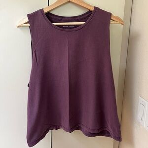 Richer Poorer purple muscle tank